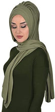Load image into Gallery viewer, Instant Cotton Jersey Shawl Head Wrap Scarf - Zainab&#39;s Closet