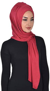 Instant Cotton Jersey Shawl Head Wrap Scarf - Zainab's Closet