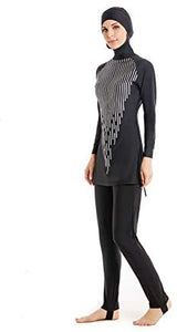 KXCFCYS Modest Islamic Swimsuit Hijab Full Coverage Swimwear - Zainab's Closet