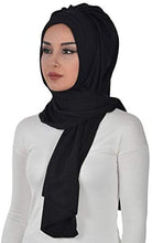 Load image into Gallery viewer, Instant Cotton Jersey Shawl Head Wrap Scarf - Zainab&#39;s Closet