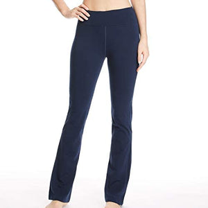 Houmous S-XXL Petite/Regular/Tall Length, Women's Yoga Bootleg Pants Inner Hidden Pocket Workout Pants - Zainab's Closet