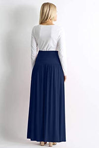 Regular & Plus Size Maxi Skirts with Pockets