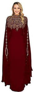 WUBU Maxi Evening Gown Kaftan - Zainab's Closet