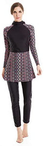 KXCFCYS Modest Islamic Swimsuit Hijab Full Coverage Swimwear - Zainab's Closet
