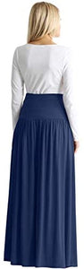 Regular & Plus Size Maxi Skirts with Pockets