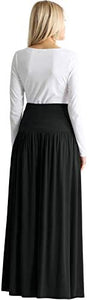 Regular & Plus Size Maxi Skirts with Pockets
