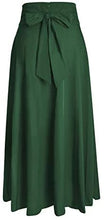 Load image into Gallery viewer, Ranphee Women&#39;s Ankle Length High Waist A-line Maxi Skirt w/ Pockets