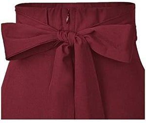 Ranphee Women's Ankle Length High Waist A-line Maxi Skirt w/ Pockets
