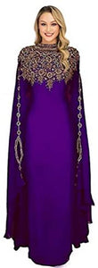 WUBU Maxi Evening Gown Kaftan - Zainab's Closet