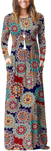 VIISHOW Casual Maxi Dress with Pockets - Zainab's Closet
