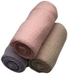 AxeSickle 3PCs Scarf Shawl Wrap Hijab - Zainab's Closet