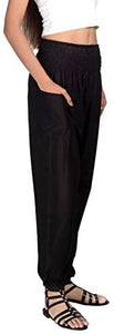 Joob Joob Women's Comfy Bohemian Tapered Elephant Loose Yoga Travel Pajama Lounge Pants - Zainab's Closet