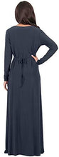 Load image into Gallery viewer, KOH KOH V-Neck Flowy Formal Kaftan Dress - Zainab&#39;s Closet