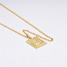 Load image into Gallery viewer, U7 Unisex Platinum / 18K Gold Plated Allah Pendant with 22 inch Link Chain Necklace