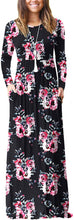 Load image into Gallery viewer, VIISHOW Casual Maxi Dress with Pockets - Zainab&#39;s Closet