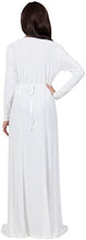 Load image into Gallery viewer, KOH KOH V-Neck Flowy Formal Kaftan Dress - Zainab&#39;s Closet