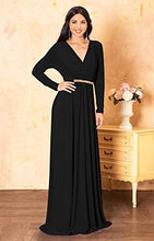 Load image into Gallery viewer, KOH KOH V-Neck Flowy Formal Kaftan Dress - Zainab&#39;s Closet