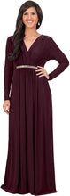 Load image into Gallery viewer, KOH KOH V-Neck Flowy Formal Kaftan Dress - Zainab&#39;s Closet