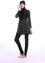 Load image into Gallery viewer, Ababalaya Women&#39;s Islamic 2/Piece Full Cover Hijab Burkini Swimsuit Swimwear - Zainab&#39;s Closet