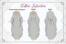 Load image into Gallery viewer, Athena Long Sleeve Chiffon Maxi Formal Gown Kaftan - Zainab&#39;s Closet