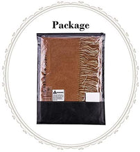 Load image into Gallery viewer, FORTREE Large Soft 2 Tone Cashmere Feel Lightweight Shawls Wrap Scarf - Zainab&#39;s Closet