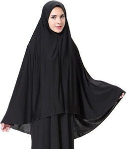 Ababalaya Elegant Modest Islamic Soft Lightweight Jersey Hijab - Zainab's Closet