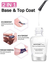 Load image into Gallery viewer, BONTIME Non-Toxic Nail Polish - Easy Peel Off &amp; Quick Dry, Organic Water Based Nail Polish Set for Women,Teens,Kids(6 Colors,0.27 fl oz) - Zainab&#39;s Closet
