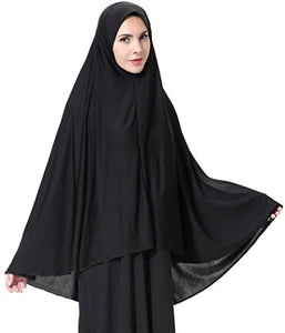 Ababalaya Elegant Modest Islamic Soft Lightweight Jersey Hijab - Zainab's Closet