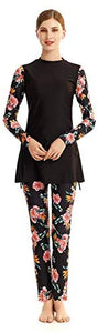 KXCFCYS Full Coverage Modest Islamic Hijab Swimwear Swimsuit - Zainab's Closet