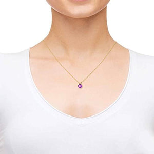 NanoStyle Jewelry Yellow Gold Plated Arabic Necklace Islamic Ayatul Kursi Inscribed in 24kt Gold on Crystal, 18" Chain