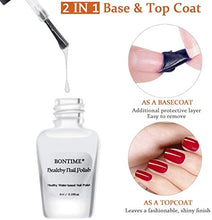 Load image into Gallery viewer, BONTIME Non-Toxic Nail Polish - Easy Peel Off &amp; Quick Dry, Organic Water Based Nail Polish Set for Women,Teens,Kids(6 Colors,0.27 fl oz) - Zainab&#39;s Closet