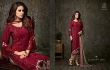 Load image into Gallery viewer, Delisa Indian/Pakistani Ethnic wear Georgette Straight Salwar Kameez