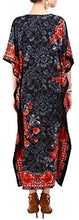 Load image into Gallery viewer, Miss Lavish London Ladies Kaftan Kimono Maxi Style Dress Teens-Adult Women in Regular to Plus Size