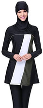 Load image into Gallery viewer, Ababalaya Women&#39;s Islamic 2/Piece Full Cover Hijab Burkini Swimsuit Swimwear - Zainab&#39;s Closet