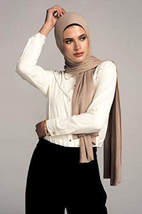 Voile Chic 8 Colors Premium Jersey Head Scarf Wrap
