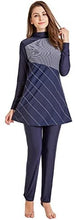 Load image into Gallery viewer, Ababalaya Women&#39;s Islamic 2/Piece Full Cover Hijab Burkini Swimsuit Swimwear - Zainab&#39;s Closet