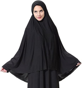 Ababalaya Elegant Modest Islamic Soft Lightweight Jersey Hijab - Zainab's Closet