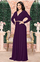 Load image into Gallery viewer, KOH KOH V-Neck Flowy Formal Kaftan Dress - Zainab&#39;s Closet