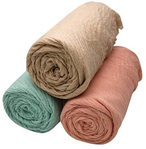 MANSHU 3 PCS Soft Large Scarf Shawl Wrap Hijab - Zainab's Closet