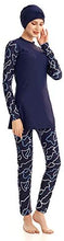 Load image into Gallery viewer, KXCFCYS Full Coverage Modest Islamic Hijab Swimwear Swimsuit - Zainab&#39;s Closet