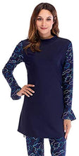 Load image into Gallery viewer, Ababalaya Women&#39;s Islamic 2/Piece Full Cover Hijab Burkini Swimsuit Swimwear - Zainab&#39;s Closet