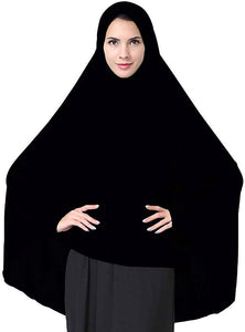 Ababalaya Elegant Modest Islamic Soft Lightweight Jersey Hijab - Zainab's Closet