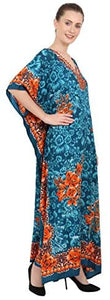 Miss Lavish London Ladies Kaftan Kimono Maxi Style Dress Teens-Adult Women in Regular to Plus Size