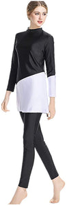 KXCFCYS Full Coverage Modest Islamic Hijab Swimwear Swimsuit - Zainab's Closet