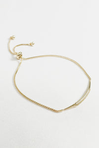 Crystal Gold Plated Bracelet