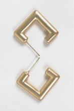 Load image into Gallery viewer, Geometric Thick Rectangle Earrings