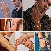 Load image into Gallery viewer, PROSTEEL Childrens&#39; Allah Bracelet, Islamic Jewelry Stainless Steel Beaded Chain Bracelet, fits Wrist from 5.9&#39;&#39; to 7.9&#39;&#39;