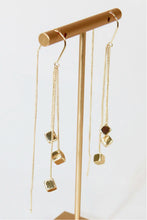 Load image into Gallery viewer, Cubics Threader Earrings