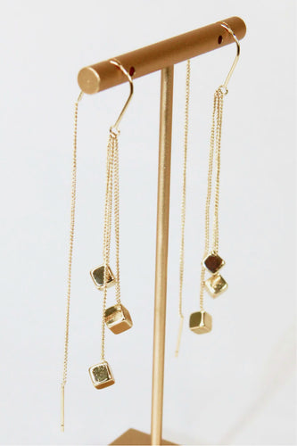 Cubics Threader Earrings