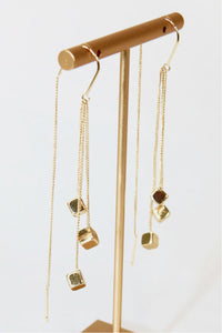 Cubics Threader Earrings